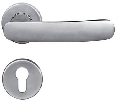 Solid Stainless Steel Lever Handle